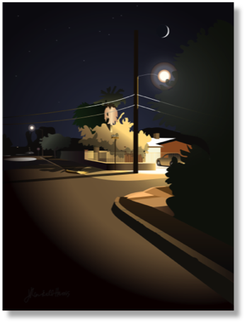 Walking at Night